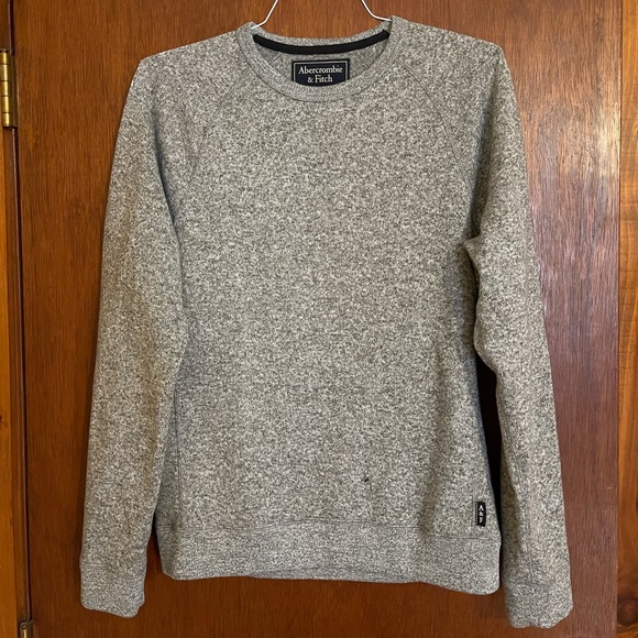 Abercrombie & Fitch Other - Abercrombie & Fitch Gray men’s sweater sweater, Large , little tear in the front